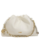 Bolsa de Couro Crossbody Bag Bru - Off White