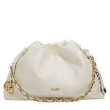 Bolsa de Couro Crossbody Bag Bru - Off White