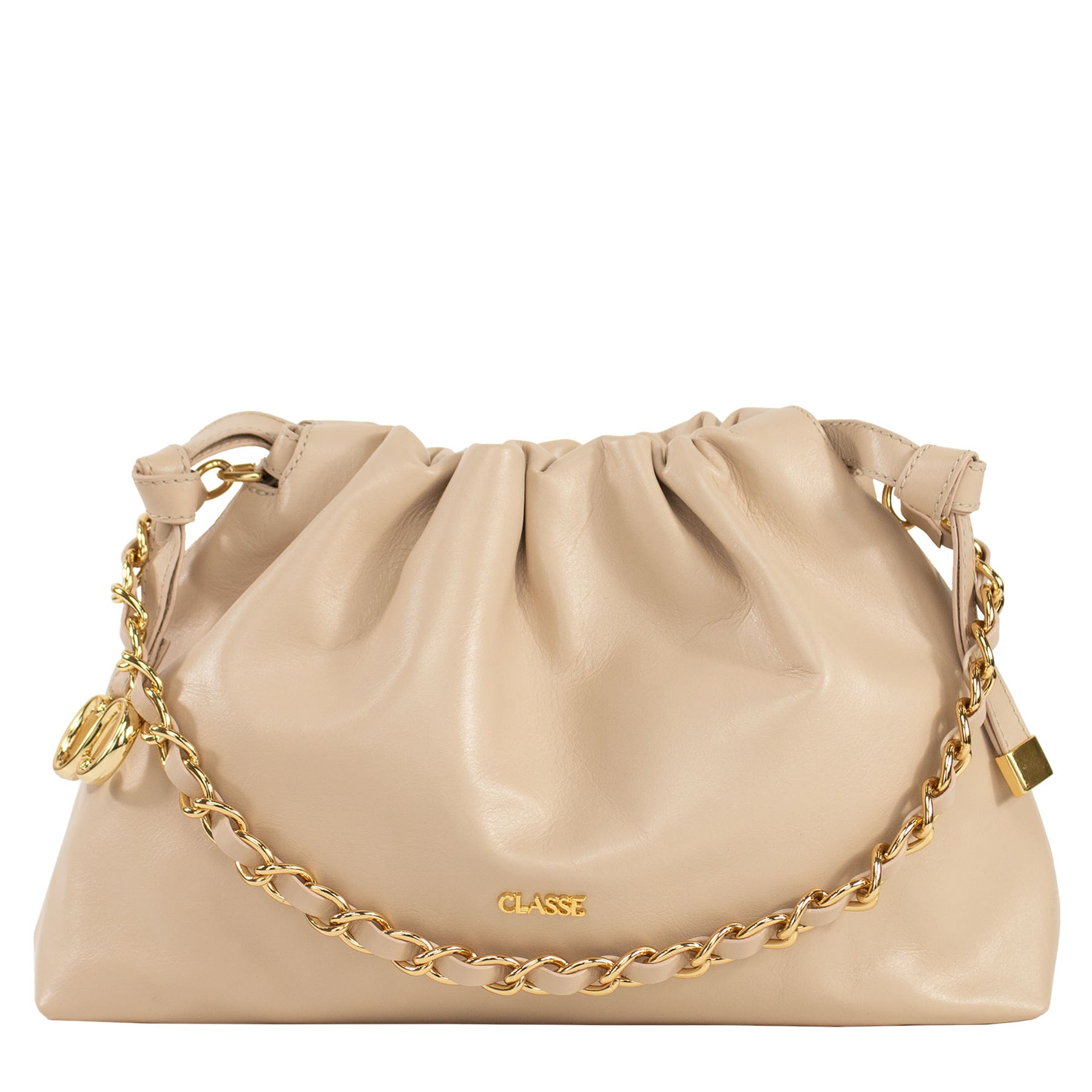 Bolsa de Couro Crossbody Bag - Bru