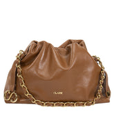 Bolsa de Couro Crossbody Bag Bru - Nocciola