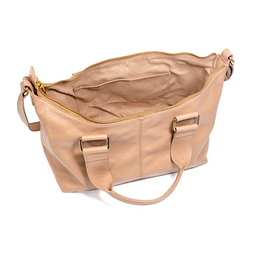 Bolsa de Couro Tote Bag Luisa - Tan Soft