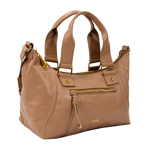 Bolsa de Couro Tote Bag Luisa - Tan Soft