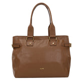 Bolsa de Couro Tote Luisa - Nocciola Soft