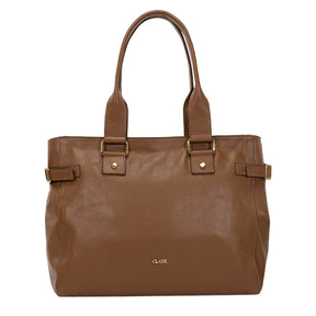 Bolsa de Couro Tote Luisa - Nocciola Soft