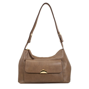 Bolsa de Couro Crossbody Bag Luma - Confort Sand