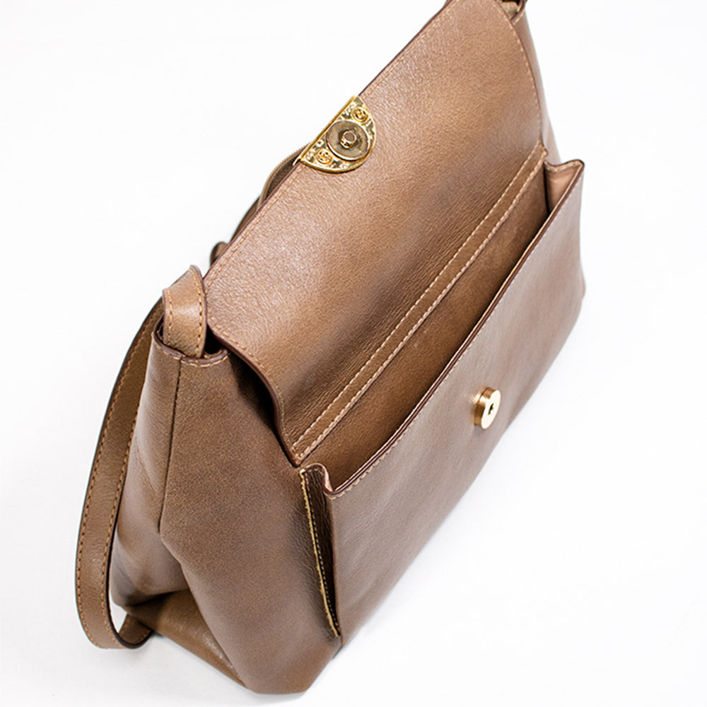 Bolsa de Couro Crossbody Bag Luma - Confort Sand