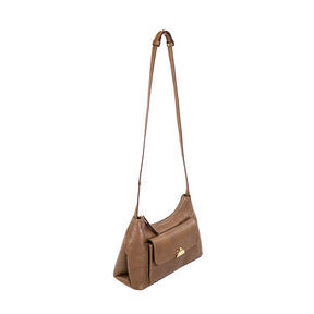 Bolsa de Couro Crossbody Bag Luma - Confort Sand