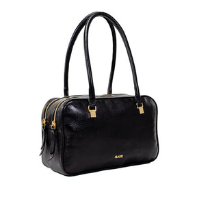 Bolsa de Couro Maxi Camera Bag Sena - Preto