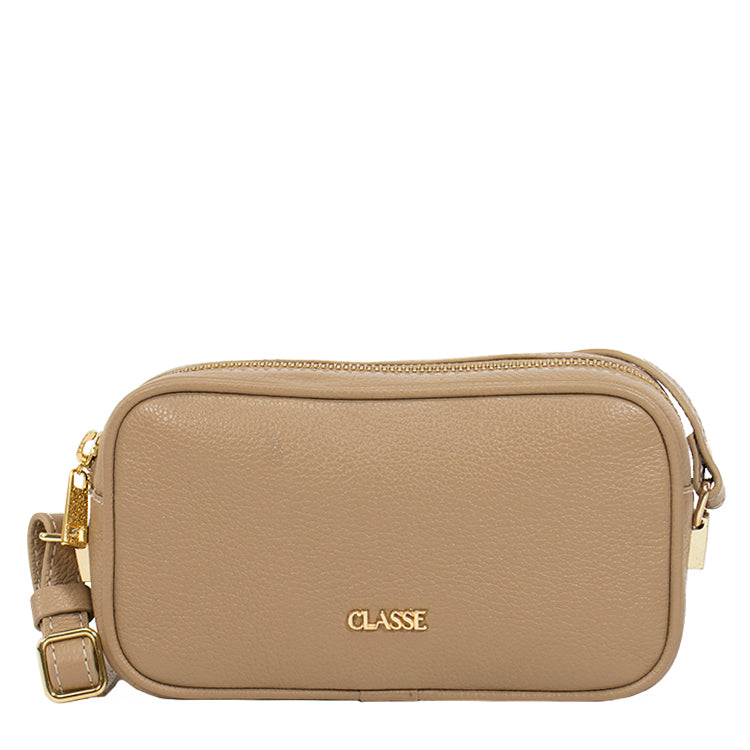 Bolsa de Couro Camera Bag Sena - Camel