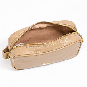 Bolsa de Couro Camera Bag Sena - Camel