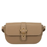 Bolsa de Couro Tiracolo Bag Clara - Camel