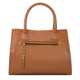 Bolsa de Couro Tote Bag San - Nocciola