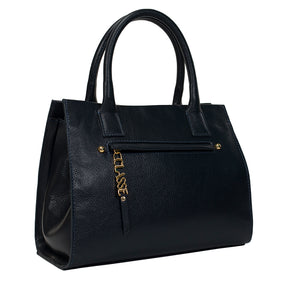 Bolsa de Couro Tote Bag San - Marinho