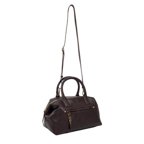 Bolsa de Couro Tote Bag San - Chocolate