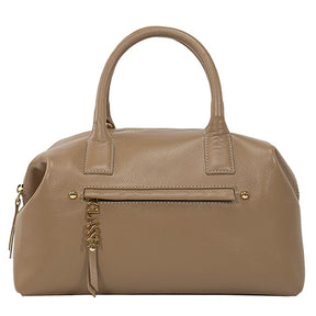 Bolsa de Couro Tote Bag San - Camel