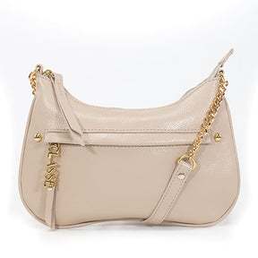 Bolsa de Couro Crossbody Bag San - Creme