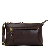 Bolsa de Couro Crossbody Bag San - Chocolate