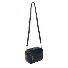 Bolsa de Couro Camera Bag San - Marinho