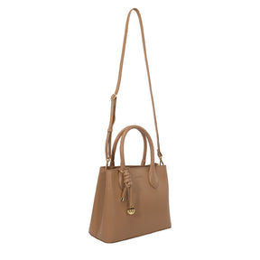 Bolsa de Couro Tote Bag Ari - Tan