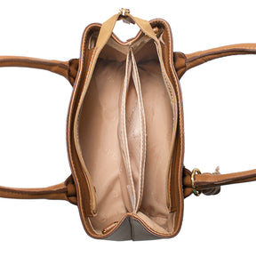 Bolsa de Couro Tote Bag Ari - Nocciola
