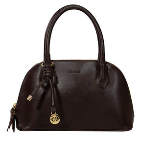 Bolsa de Couro Tote Ari - Chocolate