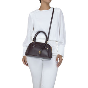 Bolsa de Couro Tote Ari - Chocolate