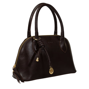 Bolsa de Couro Tote Ari - Chocolate