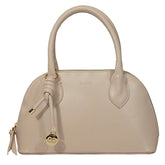 Bolsa de Couro Tote Ari - Creme