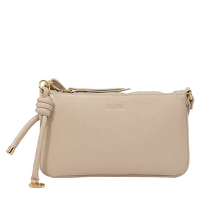 Bolsa de Couro Crossbody Ari