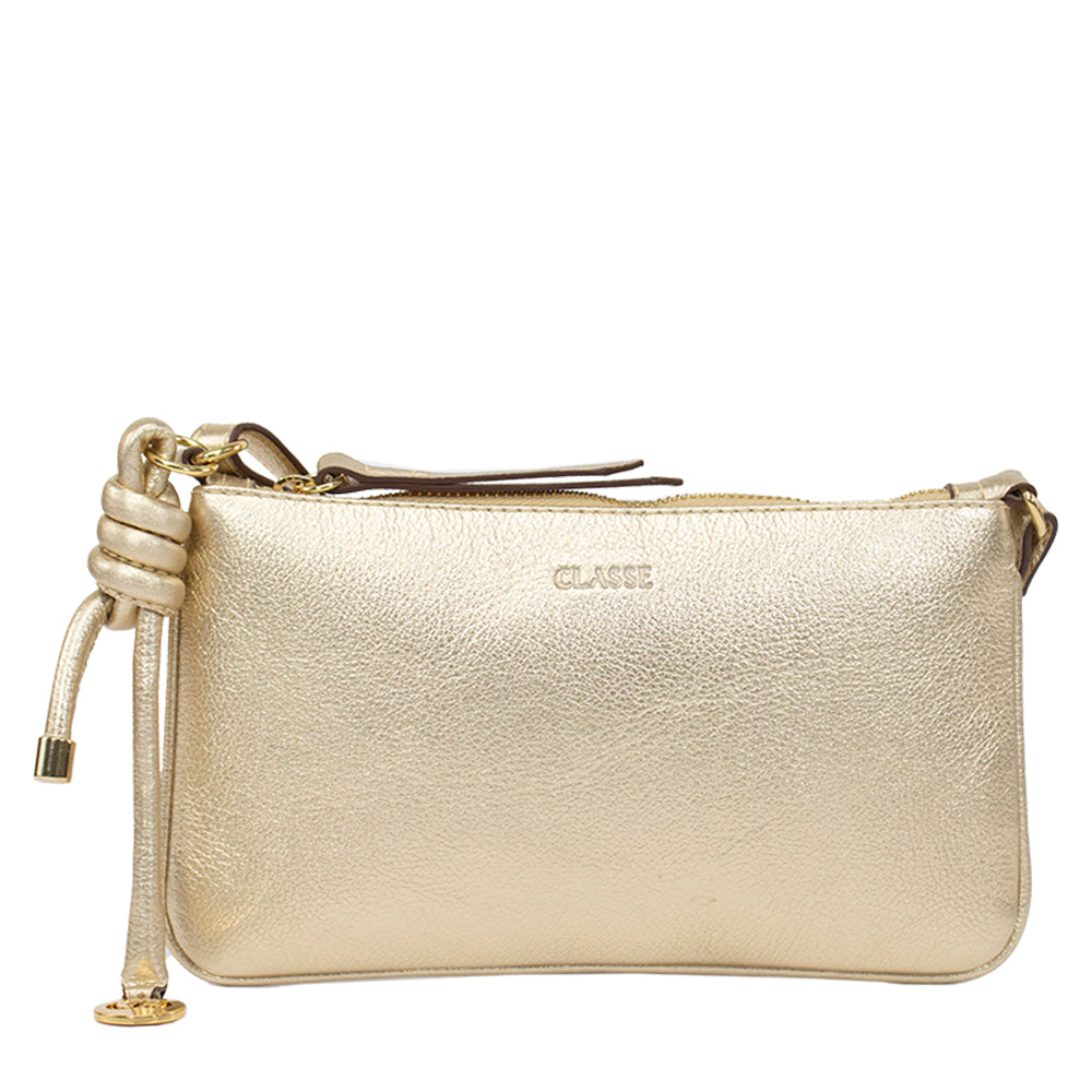 Bolsa de Couro Crossbody Ari