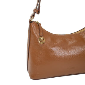 Bolsa de Couro Hobo  Dani - Nocciola