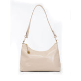 Bolsa de Couro Hobo  Dani - Creme