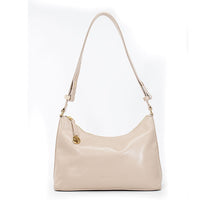 Bolsa de Couro Hobo  Dani - Creme