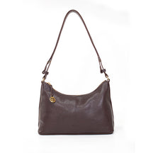 Bolsa de Couro Hobo  Dani - Chocolate