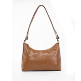 Bolsa de Couro Hobo  Dani - Nocciola