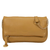 Bolsa de Couro Tiracolo Ari - Mel