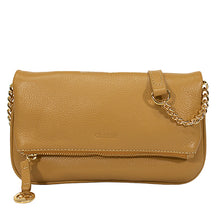 Bolsa de Couro Tiracolo Ari - Mel