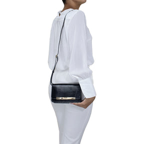 Bolsa de Couro Tiracolo Bag Lore - Andaluz Preto