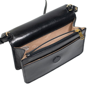 Bolsa de Couro Tiracolo Bag Lore - Andaluz Preto