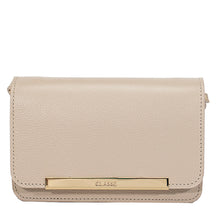Bolsa de Couro Tiracolo Bag Lore - Creme