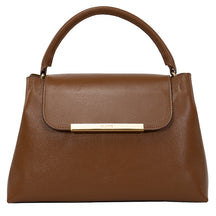 Bolsa de Couro Tote Bag Lore - Nocciola