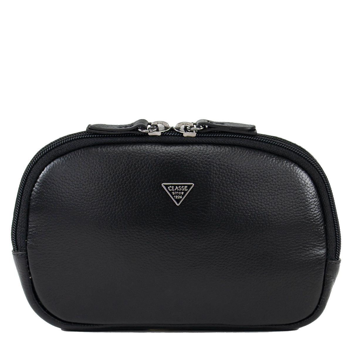 Pochete de Couro Masculina Prisma -  Floater Calvin Preto