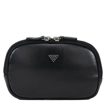 Pochete de Couro Masculina Prisma -  Floater Calvin Preto