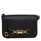 Bolsa de Couro Tiracolo Belle - Preto