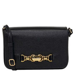 Bolsa de Couro Tiracolo Belle - Preto