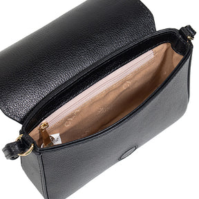 Bolsa de Couro Tiracolo Belle - Preto
