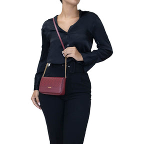 Bolsa Feminina Canvas Tiracolo Helo - Ruby