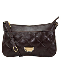 Bolsa de Couro Crossbody Maia - Chocolate