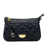 Bolsa de Couro Crossbody Maia - Preto