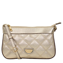 Bolsa de Couro Crossbody Maia - Ouro